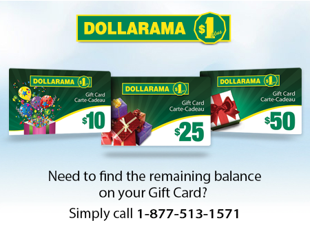 balance card gift dollarama info