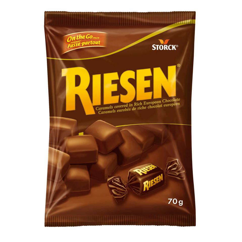 RIESEN Chocolate caramels | Dollarama