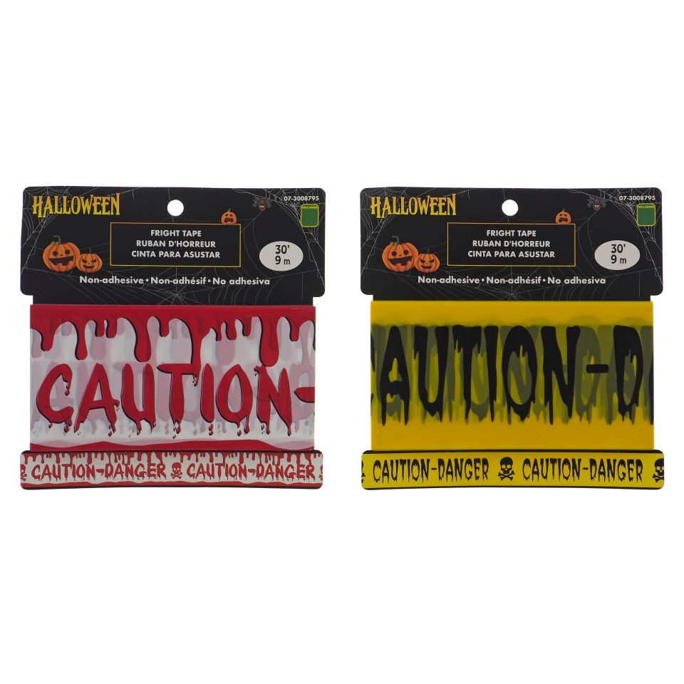 Halloween Danger Caution Vinyl Tape Dollarama