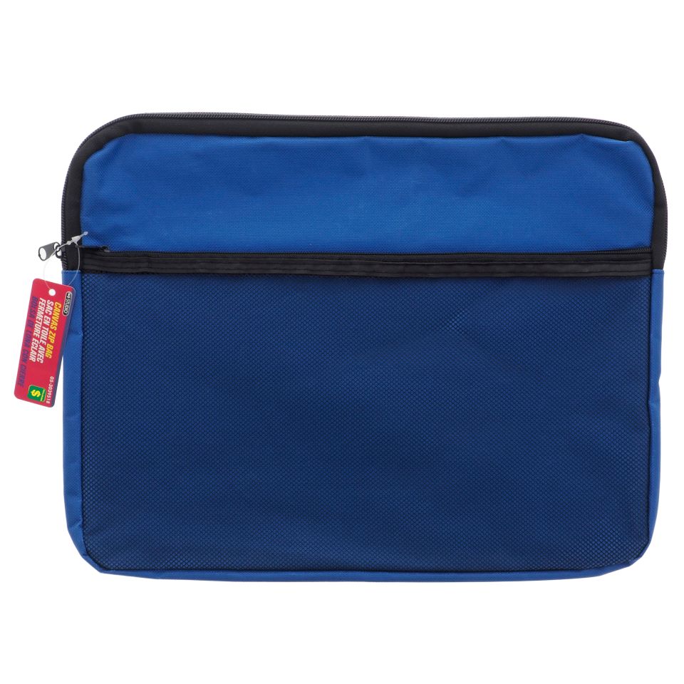 Canvas Zip File Bag Dollarama