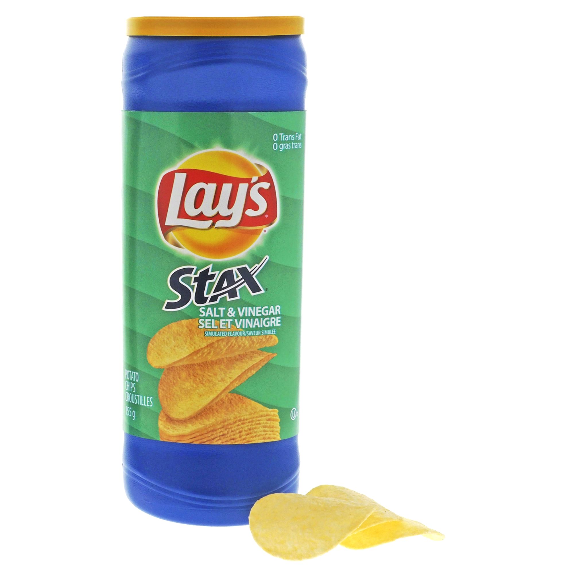 STAX Salt & Vinegar Potato Chips | Dollarama