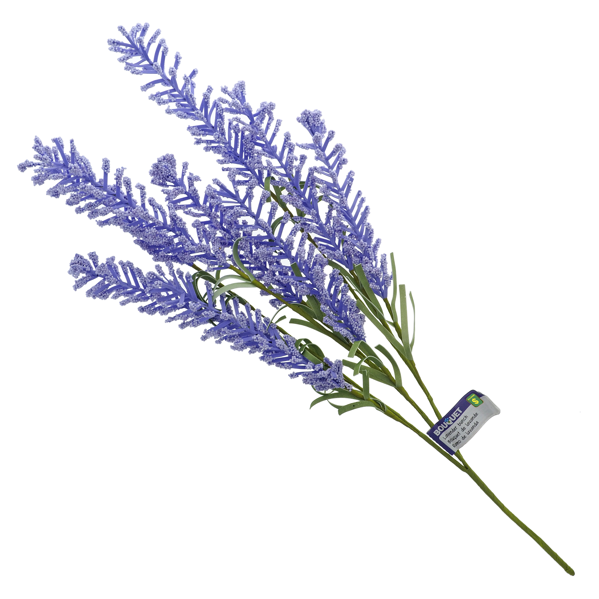 Lavender Bunch With Leaves 