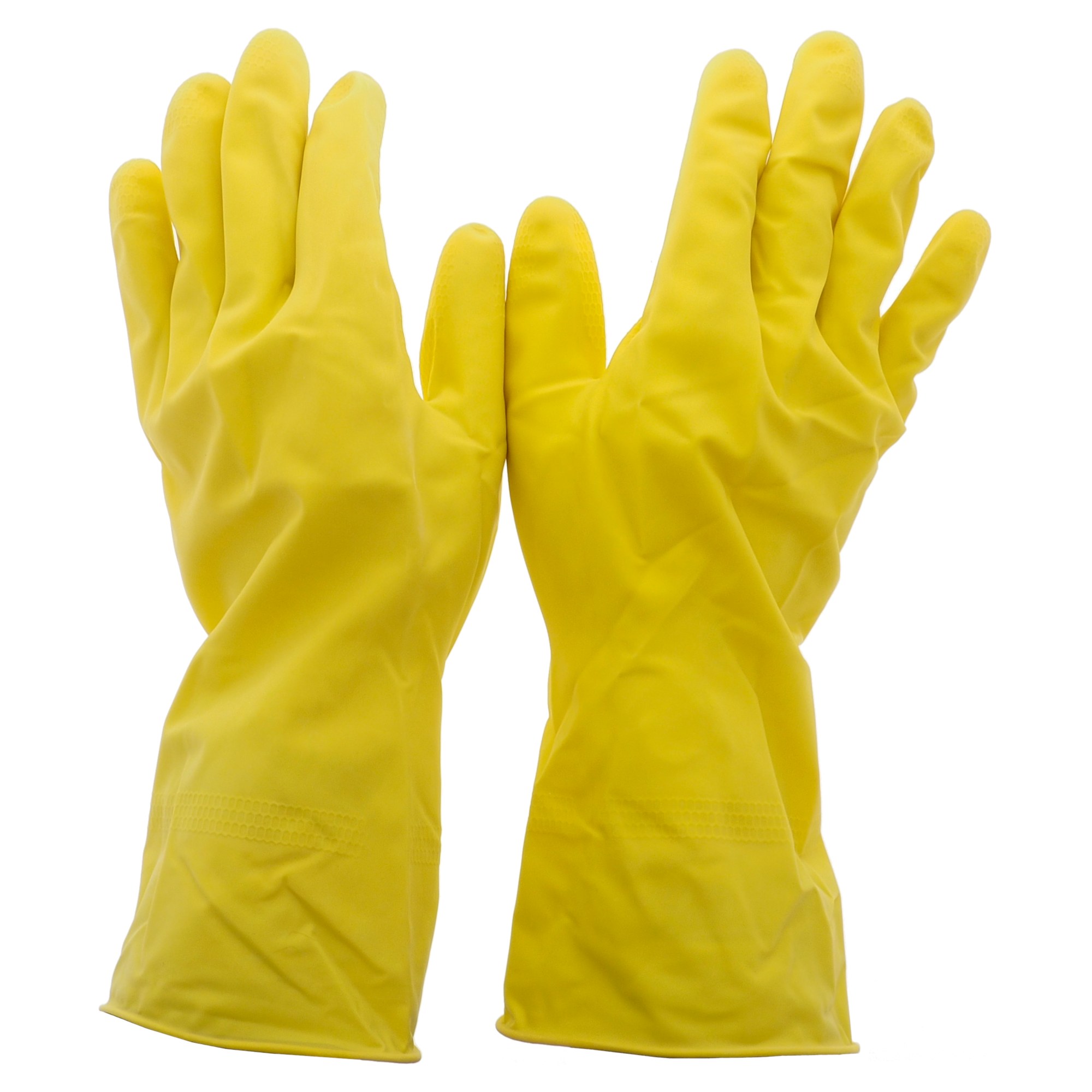 1 Pair Natural Rubber Dish Gloves, Medium Dollarama